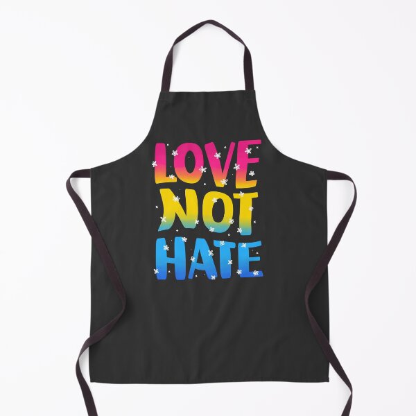Item preview, Love Not Hate - Pansexual Flag Retro Floral Design designed and sold by AdelinePurdy.