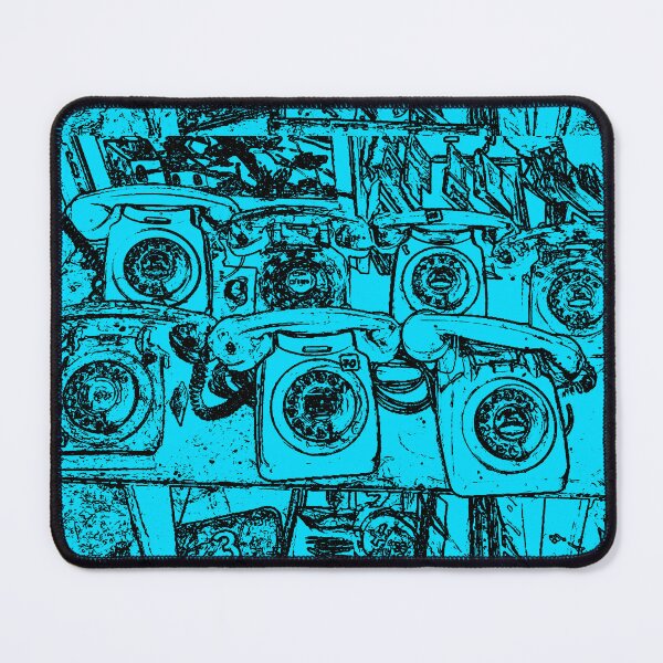 Item preview, Vintage retro rotary phones abstract by Iritof designed and sold by iritof.