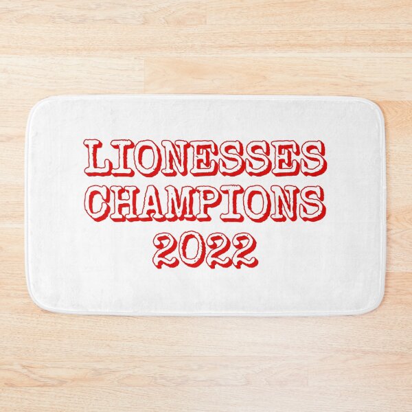 Item preview, Support Lionesses 2022 Champions Female Football Design designed and sold by TrulyEpoque.