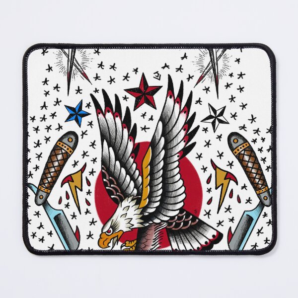 Item preview, Traditional american eagle designed and sold by NoFearProject.
