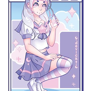 Artwork thumbnail, CandiCat Magical Girl • 2022 by Devi Cat
