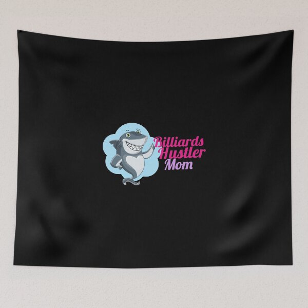 Item preview, Billards Hustler Mom Shark Snookerprint Essential T-Shirt designed and sold by vergiekaerin.