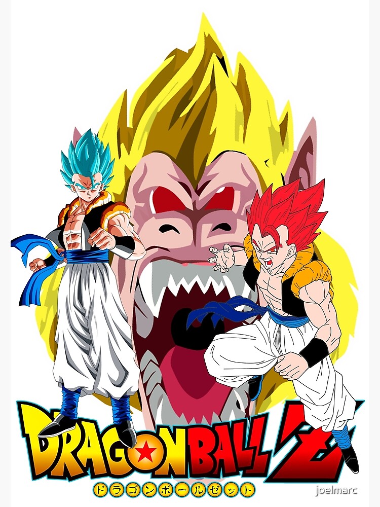 "dragon ball z vegito gogeta osaru" Poster for Sale by joelmarc Redbubble