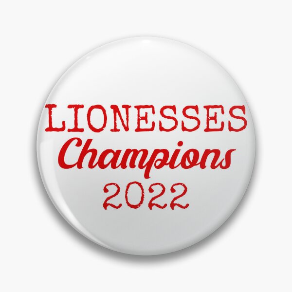 Item preview, Winning Lionesses 2022 Champions Female Football Design designed and sold by TrulyEpoque.
