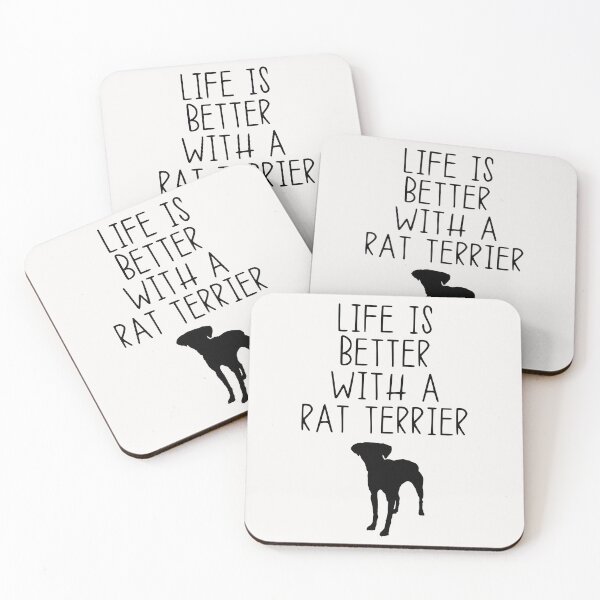 Item preview, Life Is Better With A Rat Terrier designed and sold by kindxinn.