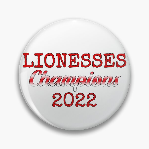 Item preview, Lionesses 2022 Winning Champions Female Football Design designed and sold by TrulyEpoque.