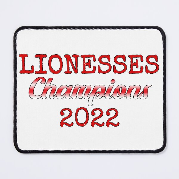 Item preview, Lionesses 2022 Winning Champions Female Football Design designed and sold by TrulyEpoque.