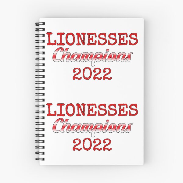 Item preview, Lionesses 2022 Winning Champions Female Football Design designed and sold by TrulyEpoque.