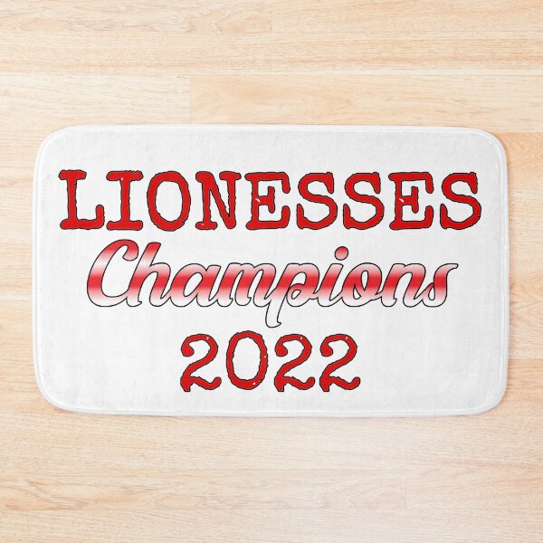 Item preview, Lionesses 2022 Winning Champions Female Football Design designed and sold by TrulyEpoque.