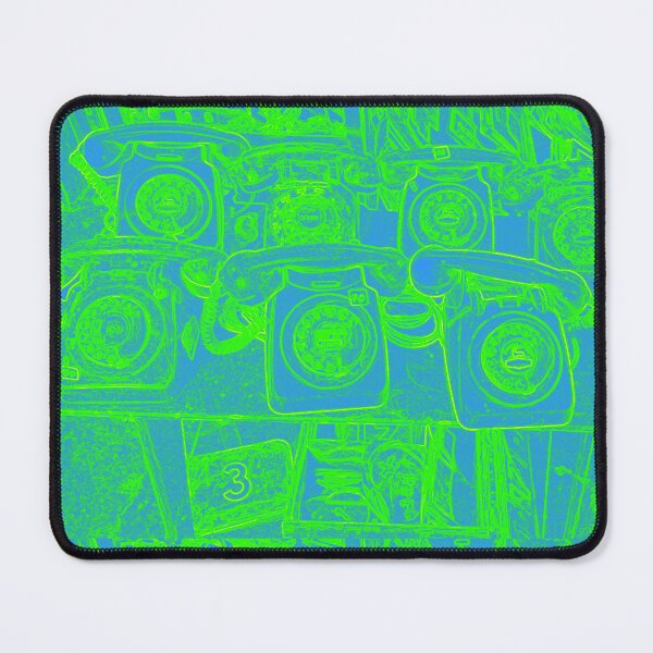 Item preview, Vintage retro rotary phones abstract by Iritof designed and sold by iritof.
