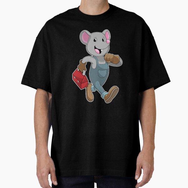 Item preview, Maus als Handwerker mit Werkzeugkiste designed and sold by Snabdesign84.