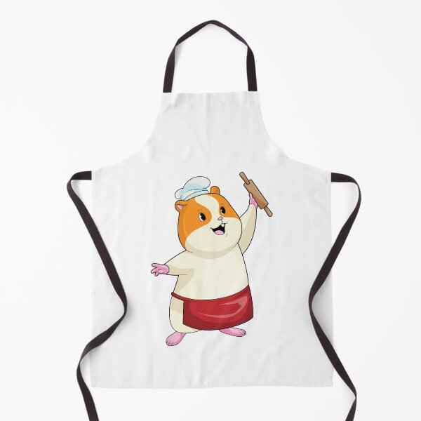 Item preview, Hamster as Baker with Rolling pin designed and sold by Snabdesign84.