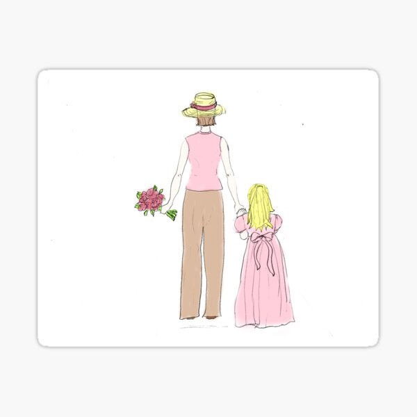 A Summer's Walk Sticker
