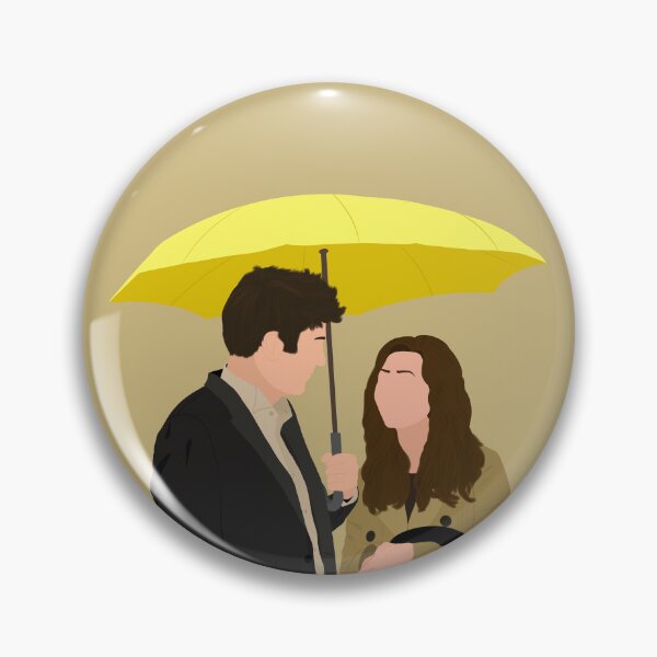 Item preview, How I Met Your Mother Ted and Tracy Yellow Umbrella designed and sold by senaeksi.