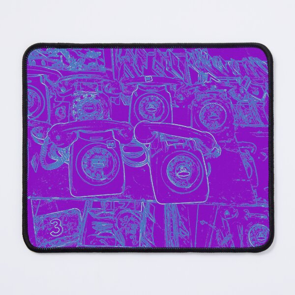 Item preview, Vintage retro rotary phones abstract by Iritof designed and sold by iritof.