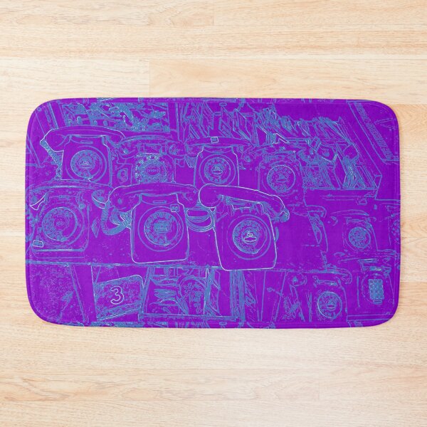 Item preview, Vintage retro rotary phones abstract by Iritof designed and sold by iritof.