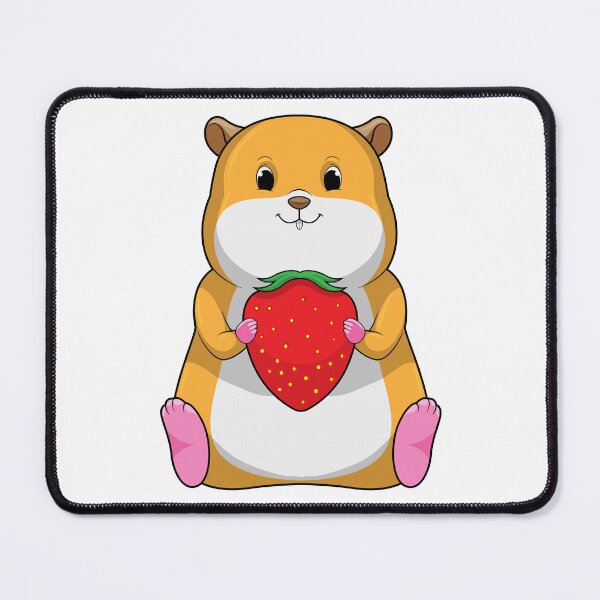 Item preview, Hamster Strawberry designed and sold by Snabdesign84.