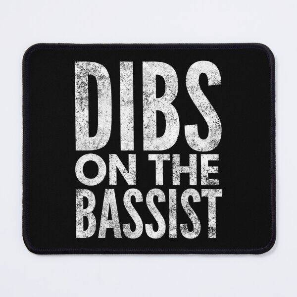Item preview, Dibs On The Bassist Bass Player Wife Shirt Tank Graphic T-Shirt Phone Case Laptop Decal Mug T designed and sold by savannahswycas.