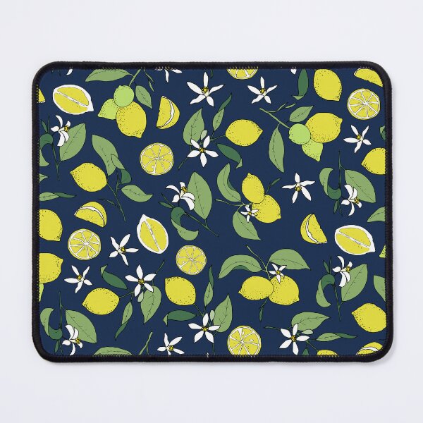 Item preview, lemons on dark blue designed and sold by kobyakov.
