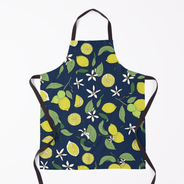 Item preview, lemons on dark blue designed and sold by kobyakov.