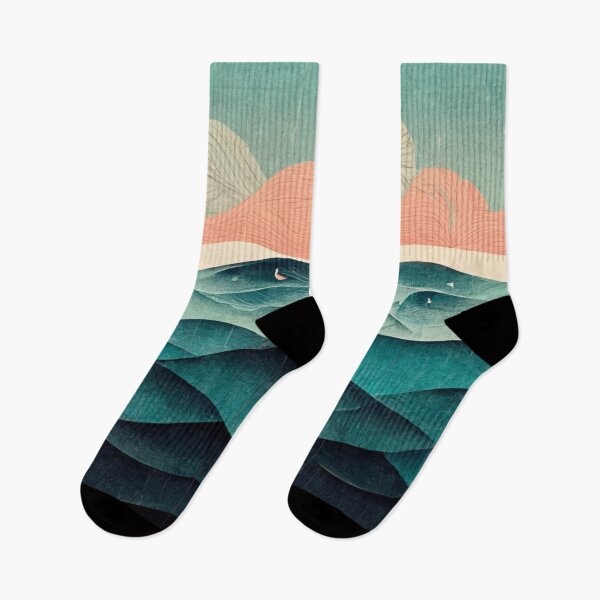 Item preview, Waves painting designed and sold by ontano.