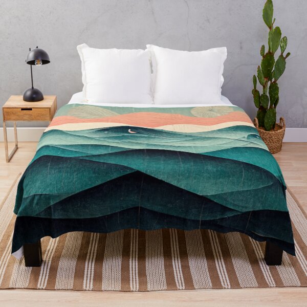 Item preview, Waves painting designed and sold by ontano.