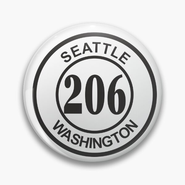 Item preview, Seattle, 206-Washington designed and sold by oko-designs.