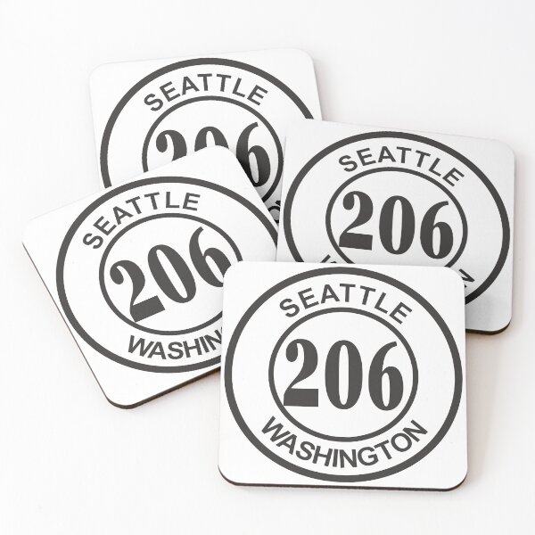 Item preview, Seattle, 206-Washington designed and sold by oko-designs.