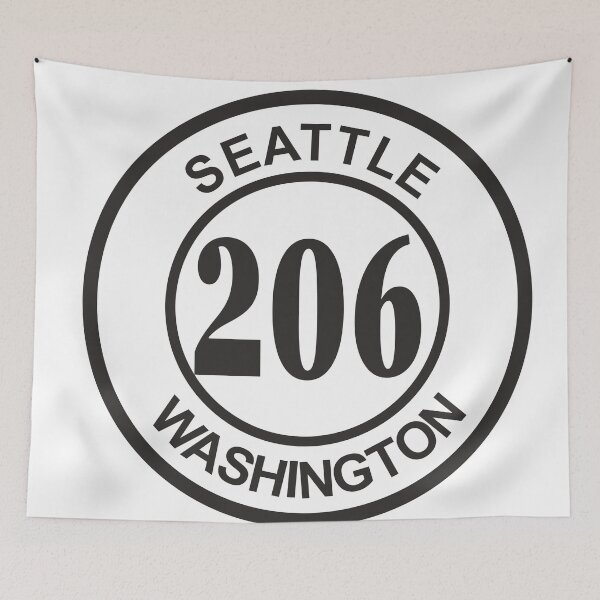 Item preview, Seattle, 206-Washington designed and sold by oko-designs.