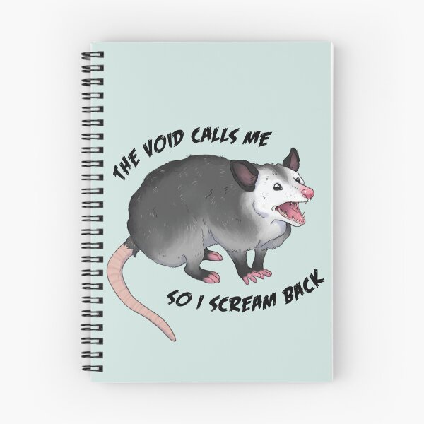 Item preview, Opossum Screaming into the Void pt. 2 designed and sold by eleary.