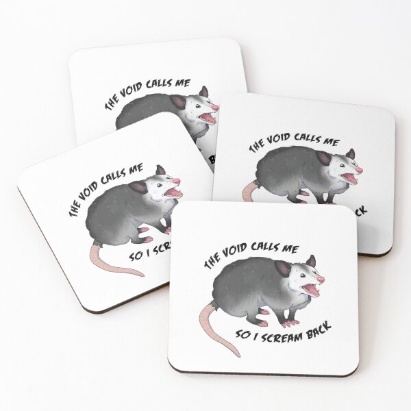 Item preview, Opossum Screaming into the Void pt. 2 designed and sold by eleary.