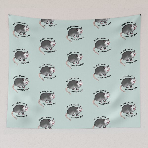 Item preview, Opossum Screaming into the Void pt. 2 designed and sold by eleary.