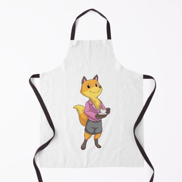 Item preview, Fox as Secretary with Coffee Cup designed and sold by Snabdesign84.