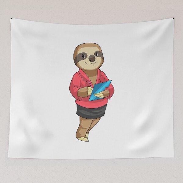 Item preview, Sloth Secretary Pen Office designed and sold by Snabdesign84.