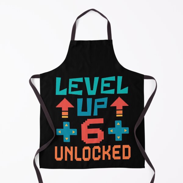 Item preview, Level Up, 6 Unlocked. Retro  designed and sold by ACC .