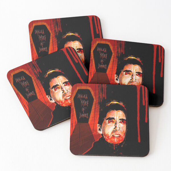 Item preview, Horror of Dracula, Dracula Prince of Darkness with Christopher Lee, Spooky Vampire Fangs and Blood designed and sold by DeLucaIdeas.