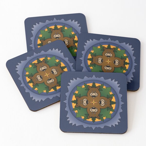 Item preview, Bold Bears in the Forest designed and sold by cylinamoravy.