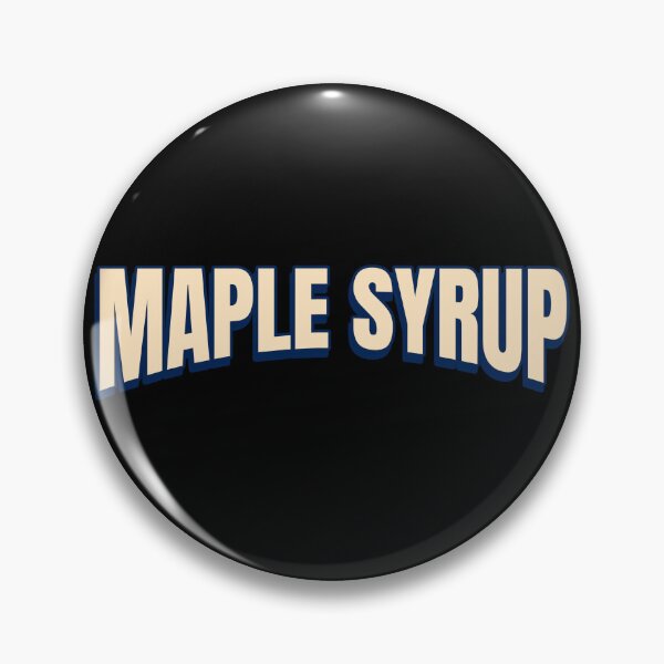 Item preview, Classic Maple Syrup Dessert Lover Foodie Style designed and sold by Popalt.