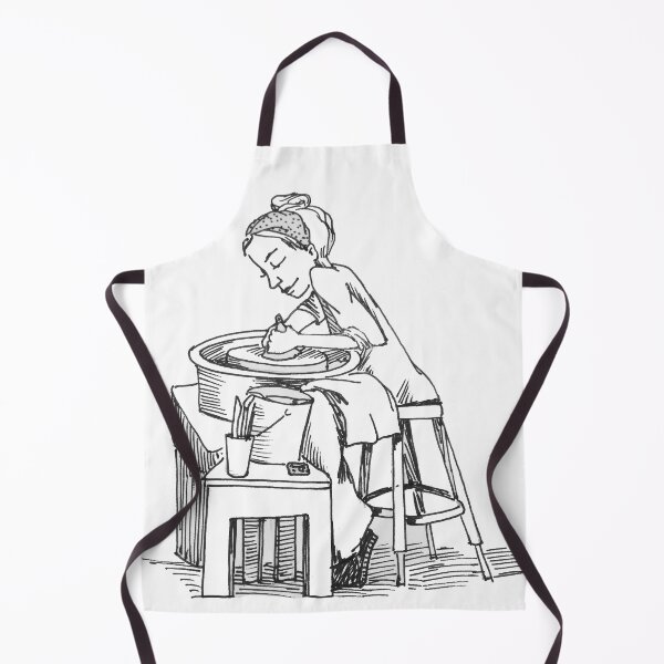 Item preview, Pottery Lady designed and sold by joyful-musings.