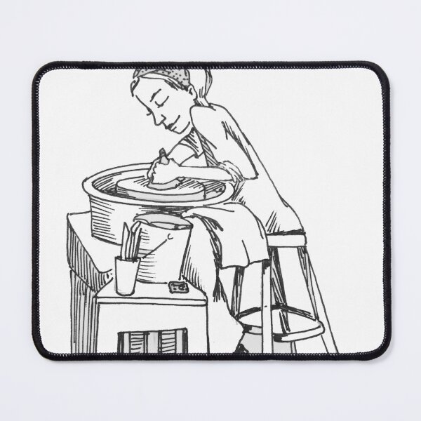 Item preview, Pottery Lady designed and sold by joyful-musings.