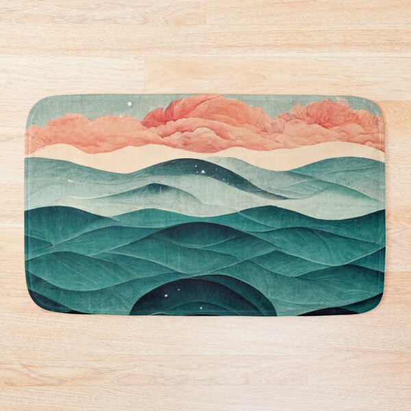 Item preview, Waves painting designed and sold by ontano.