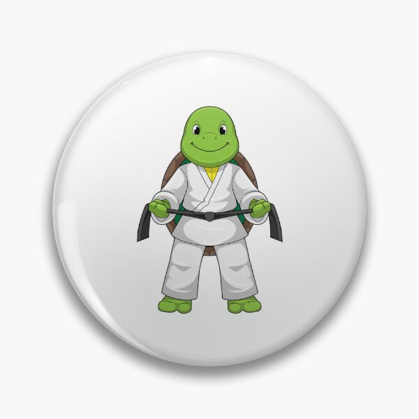 Item preview, Turtle at Martial arts with black Belt designed and sold by Snabdesign84.