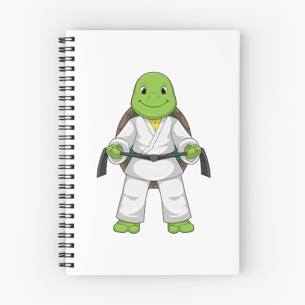 Item preview, Turtle at Martial arts with black Belt designed and sold by Snabdesign84.