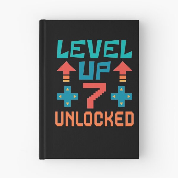 Item preview, Level Up, 7 Unlocked. Retro  designed and sold by ACC .