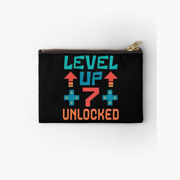 Item preview, Level Up, 7 Unlocked. Retro  designed and sold by ACC .