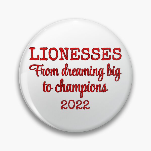 Item preview, Lionesses From Dreaming Big To Champions Female Football Design designed and sold by TrulyEpoque.