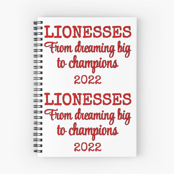 Item preview, Lionesses From Dreaming Big To Champions Female Football Design designed and sold by TrulyEpoque.