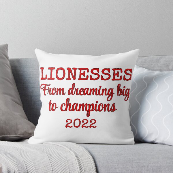 Item preview, Lionesses From Dreaming Big To Champions Female Football Design designed and sold by TrulyEpoque.