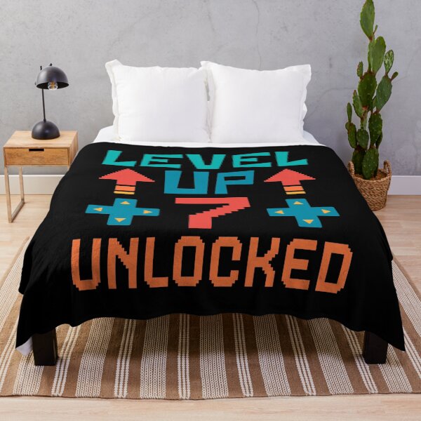 Item preview, Level Up, 7 Unlocked. Retro  designed and sold by ACC .