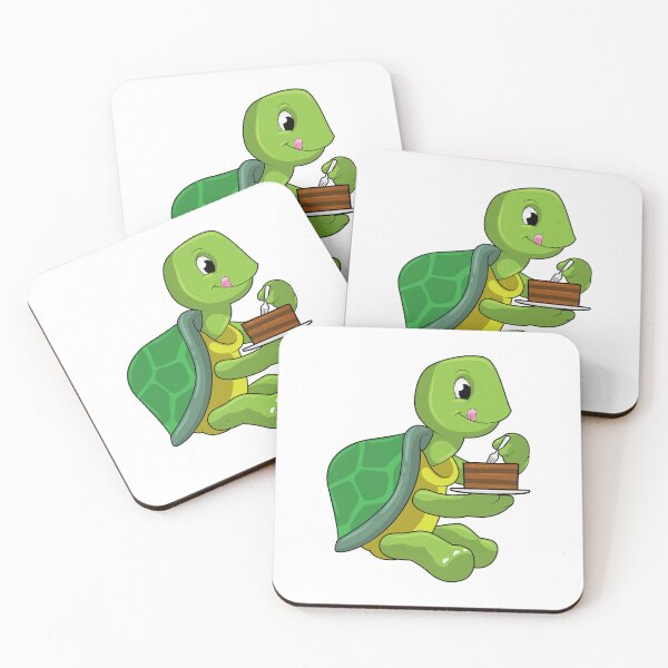 Item preview, Turtle with Cake designed and sold by Snabdesign84.
